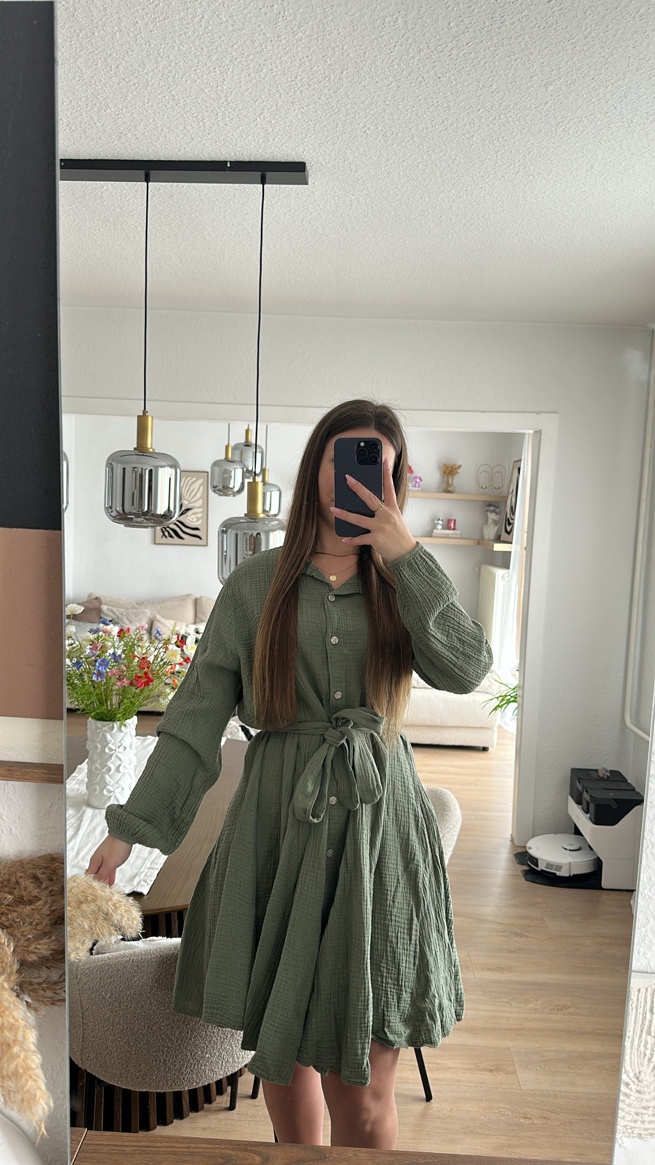 Musselin Kleid - Luna