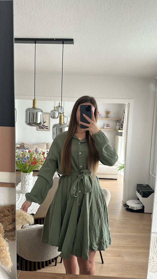 Musselin Kleid - Luna
