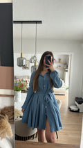 Musselin Kleid - Luna