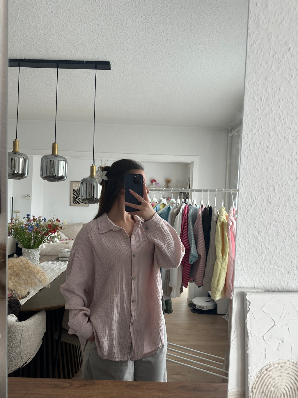 Musselin Hemd - Lori