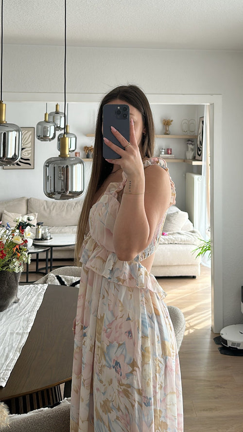 Flower Maxi Kleid - Aurelia
