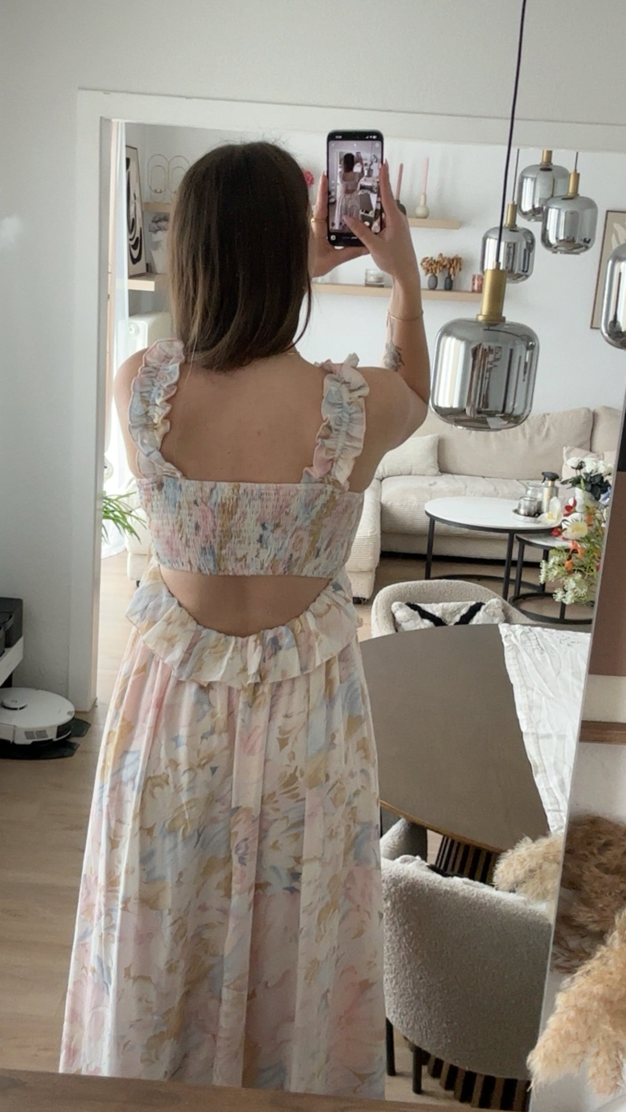 Flower Maxi Kleid - Aurelia